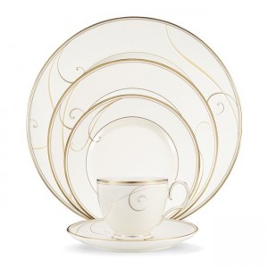 Noritake Golden Wave 5 Piece Place Setting, Service for 1 NTK3740